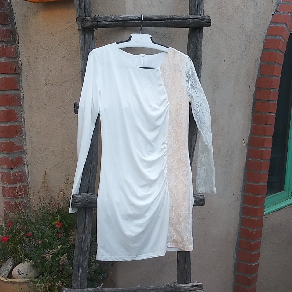 Beige D^B LJU dress by jiniy